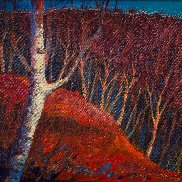 the birches stumbled down the hill, Kerry Wood