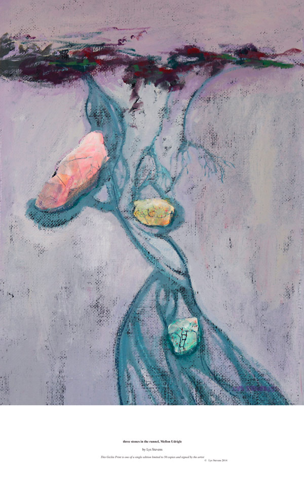 three stones in the runnel, Mellon Udrigle