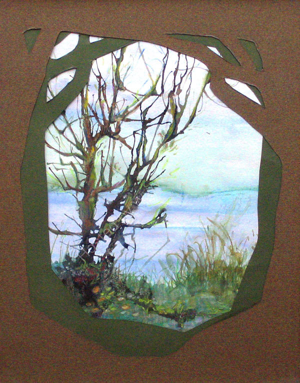 through the trees,long ago