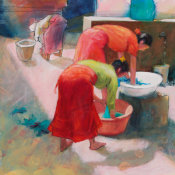 wash day, Kathmandu