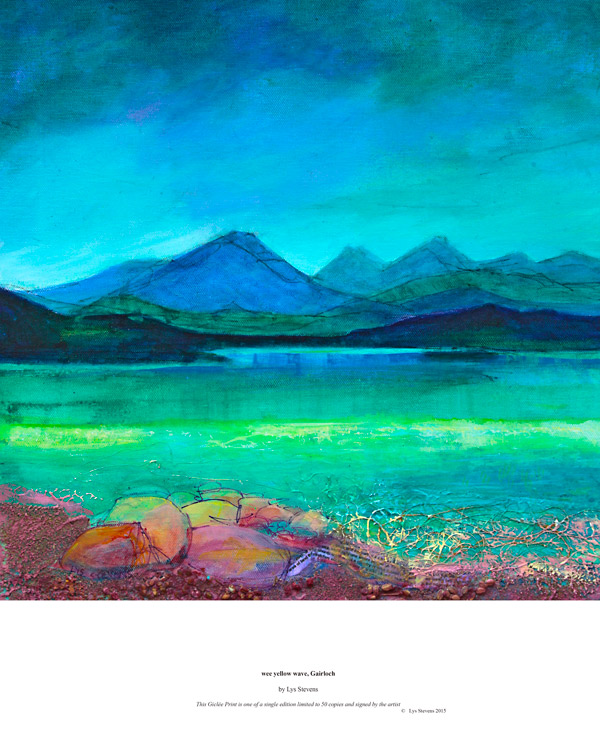 wee yellow wave, Gairloch