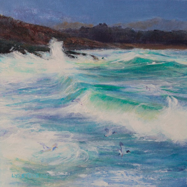 winter waves, Loch Gairloch