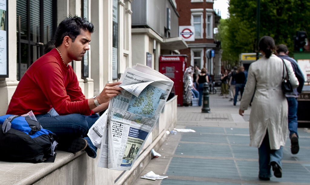 Catching up on the news