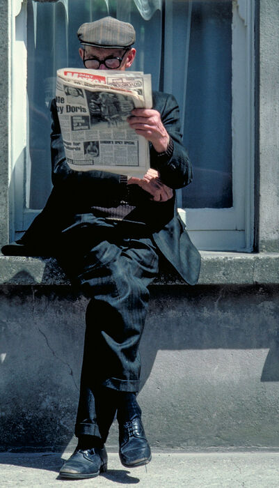 Catching the latest news