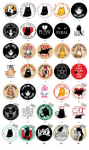 BADGES! KEYRINGS! FRIDGE MAGNETS!
