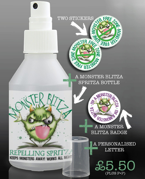MONSTER BLITZA Repelling spritza kit