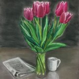 Still Life With Tulips