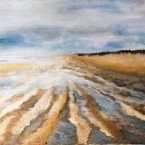 Lines in the Sand - Gibralter Point Gibralter point painting