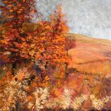 Autumn Ferns Autumn Ferns painting