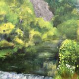 Dovedale Summer Dovedale painting