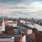 London from the Monument London from the Monument painting