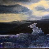 The Salt Cellar, Derwent Edge Salt Cellar, Derwent Edge paining