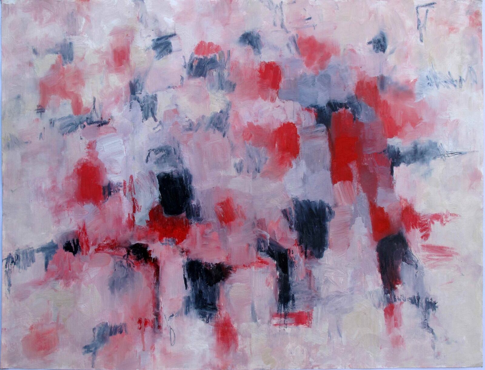 Red black and white No2