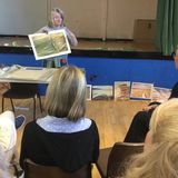 Clare Money pastels workshop.