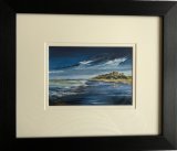 Bamburgh Castle 7x5, oil on canvas board, framed behind glass 14x12” £90.00
