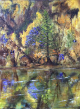 Autumn Reflections Oil 18 X 24in £100