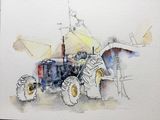 Fisherman's Tractor £96 45x55 cm