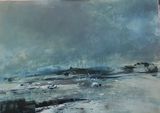 Julie Gregory from Felton Art Group won first prize for her atmospheric painting.