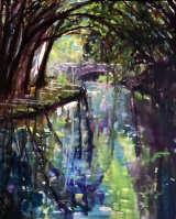 Beneath the Trees Mixed Media 65 x 55 cm £100 (unframed)
