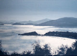 Dusk at Kokkari, Samos; Acrylic on Canvas board, 42X29cm, £90