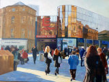 Eldon Square, Oil, 50 X 40 cm