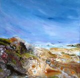 Incoming Sea Acrylic 40 X 40 cm £120