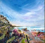 Lindisfarne Acrylic 40 X 40 cm £120