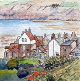 Robin Hood Bay, 13 X 13 cm £50