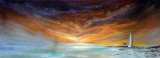 St Mary's Lighthouse, Acrylic, 67 X 46 cm, £125