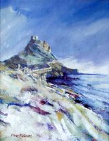 Storm Over Lindisfarne 30X24cm Acrylic £75