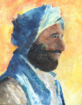 Sufi, Acrylic on MDF