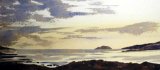 Sundown in Galloway Watercolour 32cm X 14cm £80