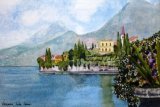 Varenna, Lake Como Watercolour 28cm X 20cm £120