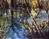 Waters Edge Oil 20 X 24in £250