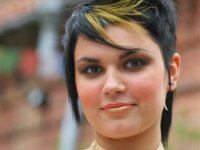 funky wedding makeup 0