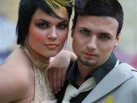 funky wedding makeup 2