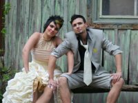 funky wedding makeup 3