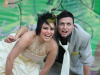funky wedding makeup 7