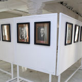 Installation of archive prints at Udaipur City Palace