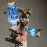 Handsculpture with Vases