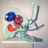 Judith and Holofernes sculpture, gems, twigs