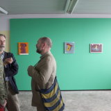 'Why the Long face' installation view