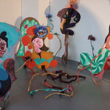 Installation at Outpost Studios installation, art
