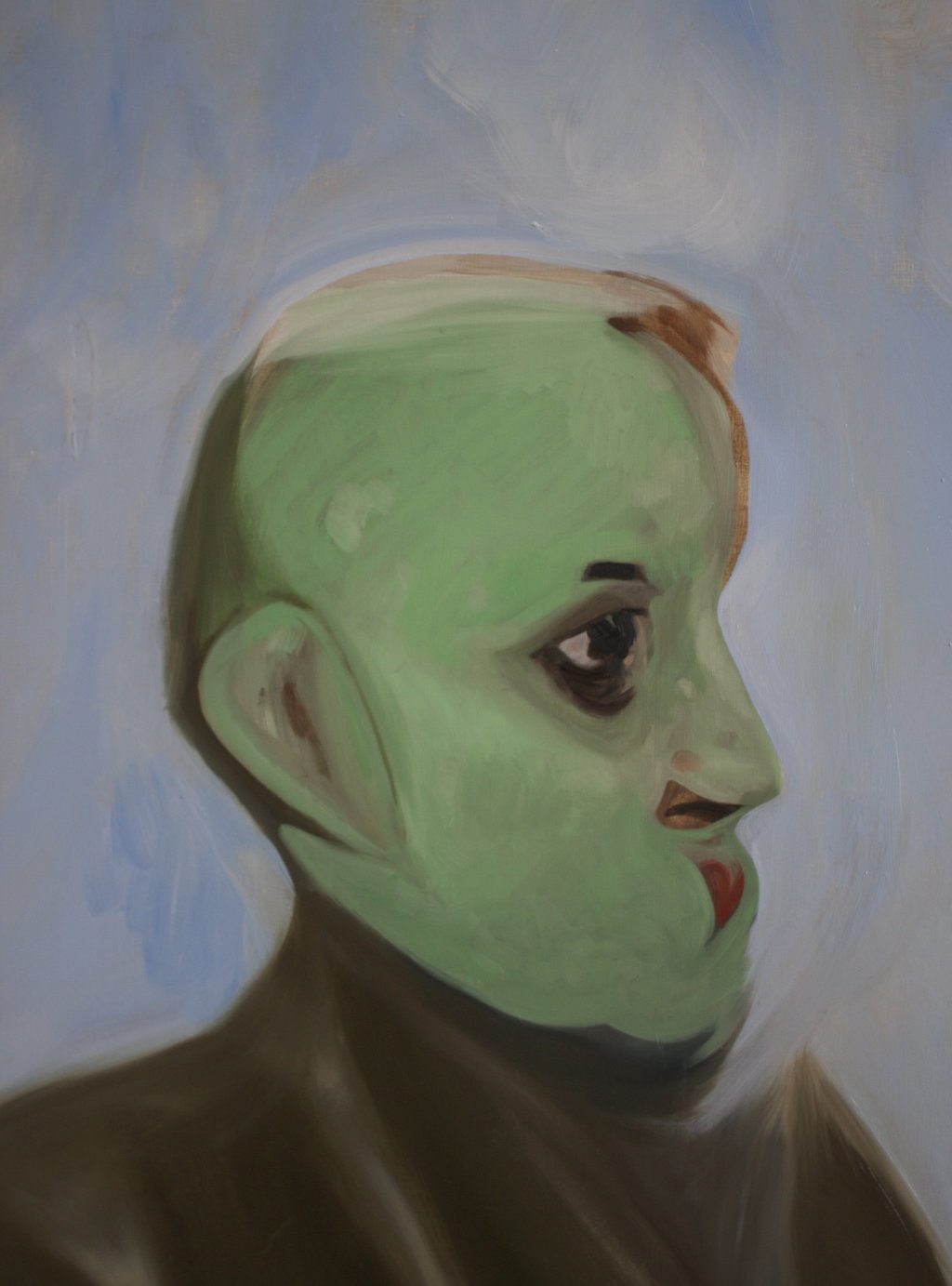 Green-skinned Alien Colonisers