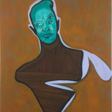 Captain Perkins acrylic painting jaipur