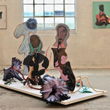Installation view of IndoAnglian Convesations at The Art Practitioner exhibition