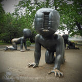 3 Kampa Park Crawling Babies by Hazel Turner