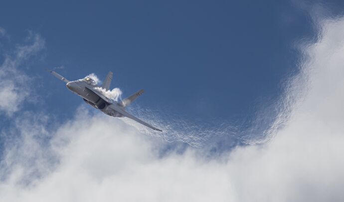 OUT OF THE BLUE by Colin Bristow