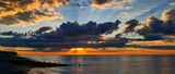 SUNSET, BRIDLINGTON NORTH BEACH by Mike West