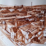 Triptych 1. Civic Centre to Carlisle Cathedral